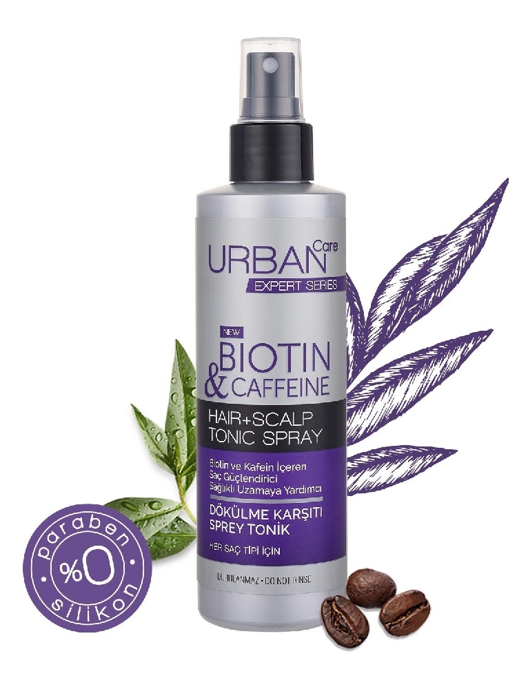 Urban Care Expert Serisi Biotin ve Kafein Dökülme Karşıtı Saç Toniği 200 ML