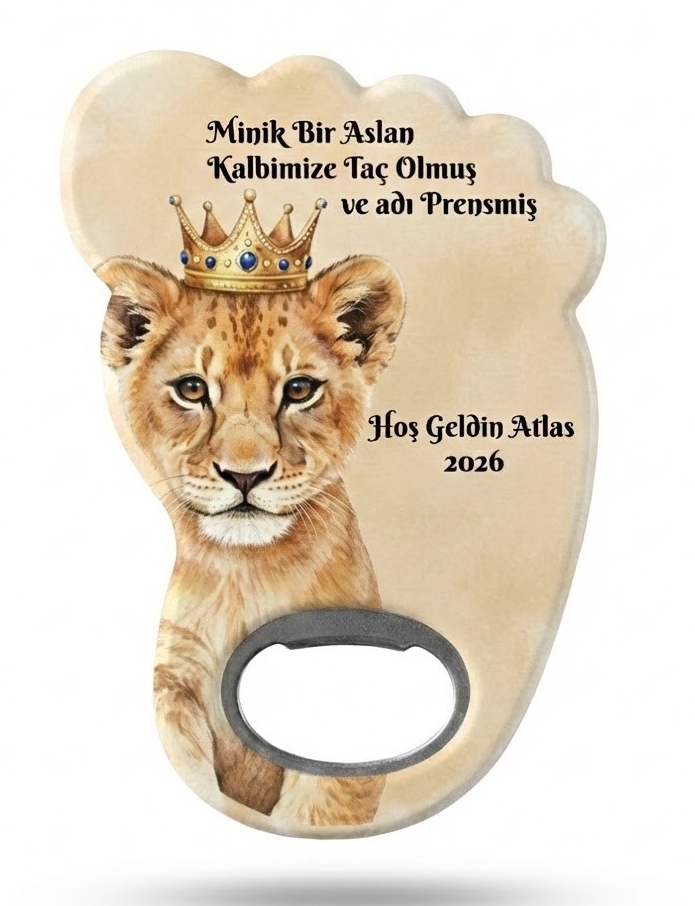 Yeni Doğan, Doğum Günü, Sünnet, Ayak Magnet Açacak Hediyelik -3