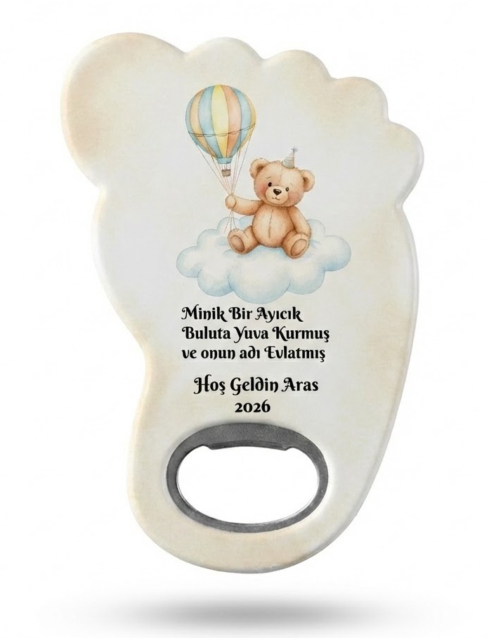 Yeni Doğan, Doğum Günü, Sünnet, Ayak Magnet Açacak Hediyelik