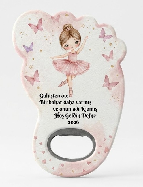 Yeni Doğan, Doğum Günü, Sünnet, Ayak Magnet Açacak Hediyelik -2