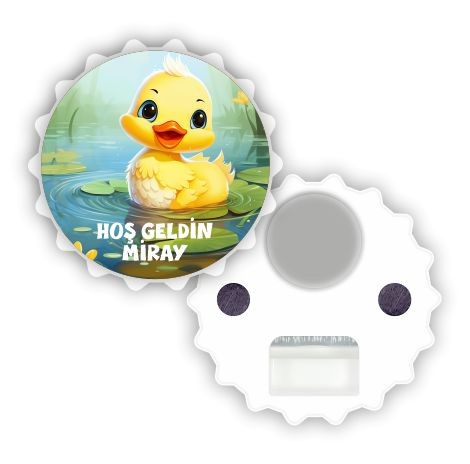 Yenidoğan Temalı 77 Mm Standart Açacak Magnet