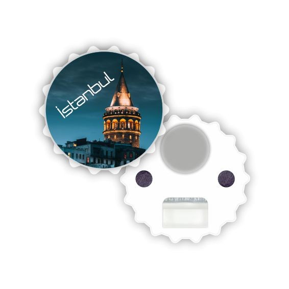 İstanbul Temalı 77 Mm Standart Magnet Açacak